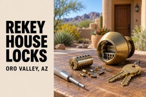 Rekey House Locks in Oro Valley