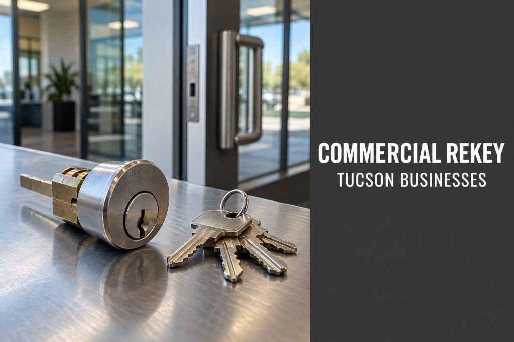 Commercial Rekey for Tucson Businesses