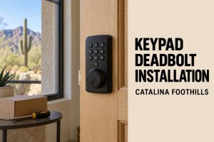 Keypad Deadbolt Installation in Catalina Foothills