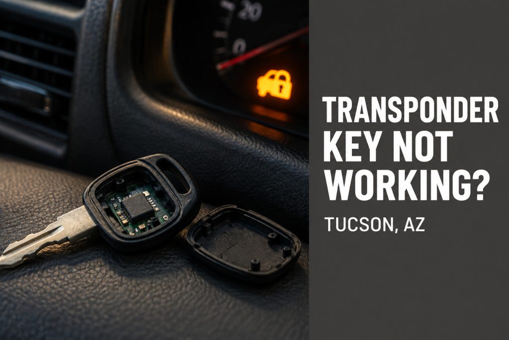Transponder Key Not Working in Tucson
