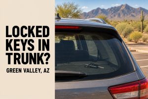Locked Keys in Trunk in Green Valley