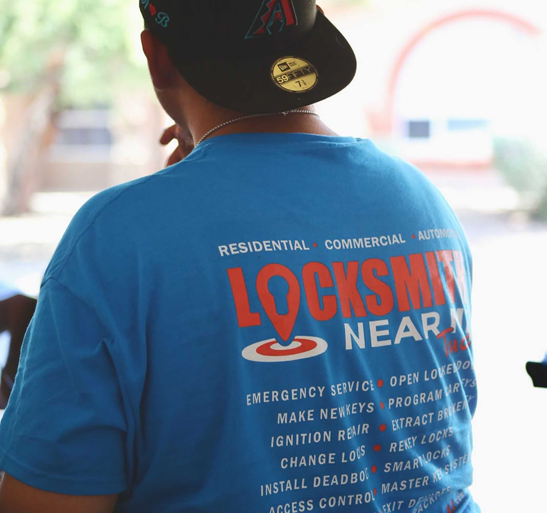 Locksmith Near Me technician in Tucson